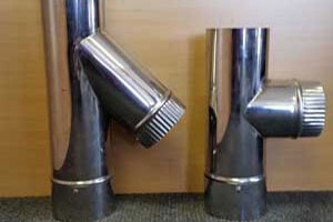 Stainless steel T-Pieces